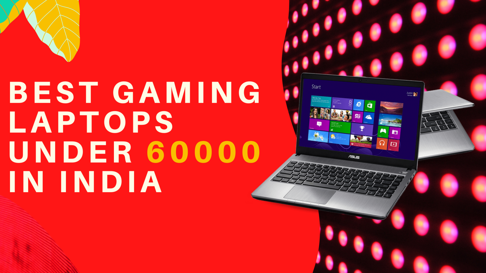 Best Gaming Laptops Under 60000 In India